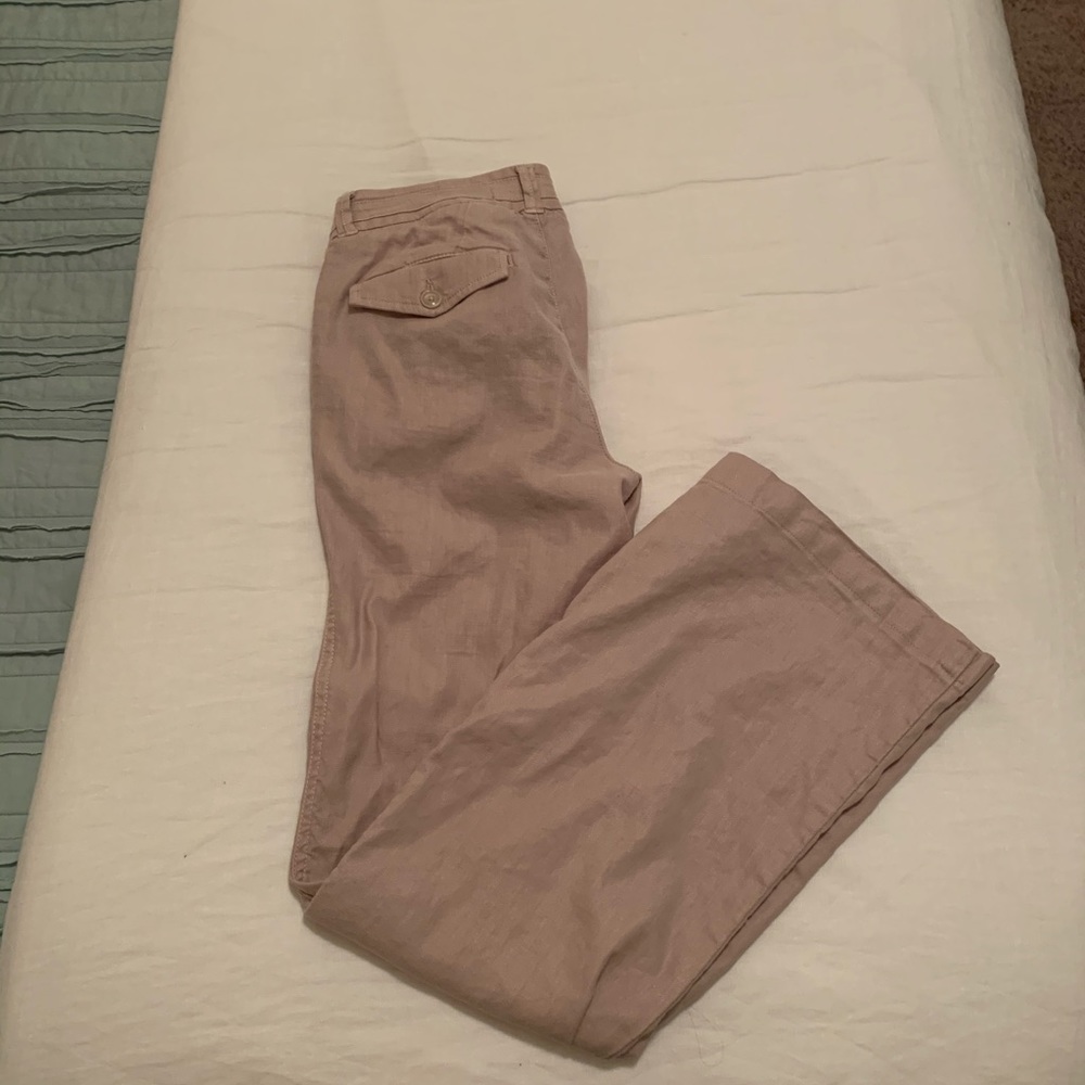 Anthropologie Linen Pants
